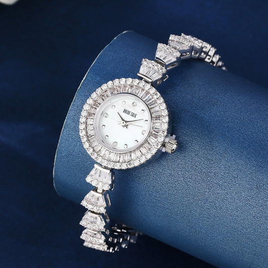 BrideTalk Niche light luxury full diamond watch