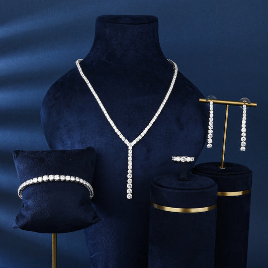 BrideTalk Niche luxury design versatile necklace set