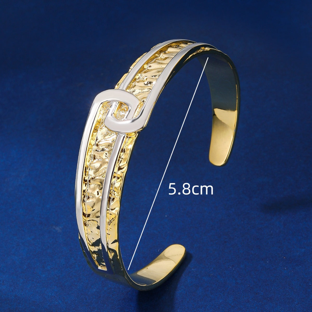 BrideTalk French gold-plated lock style openable bracelet