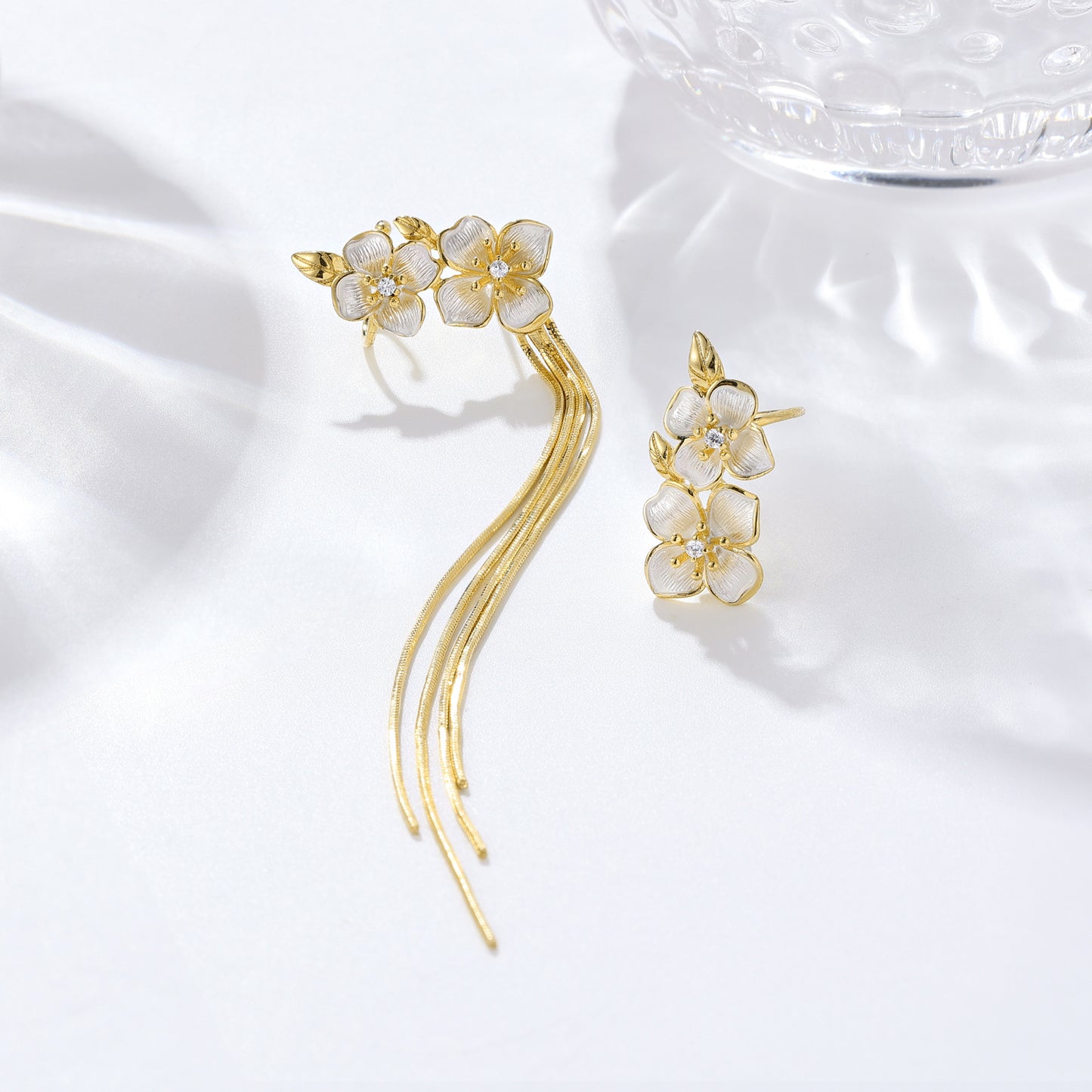 Japanese designer Shizuka series tassel earrings