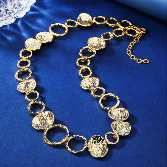 BrideTalk Circle French vintage necklace