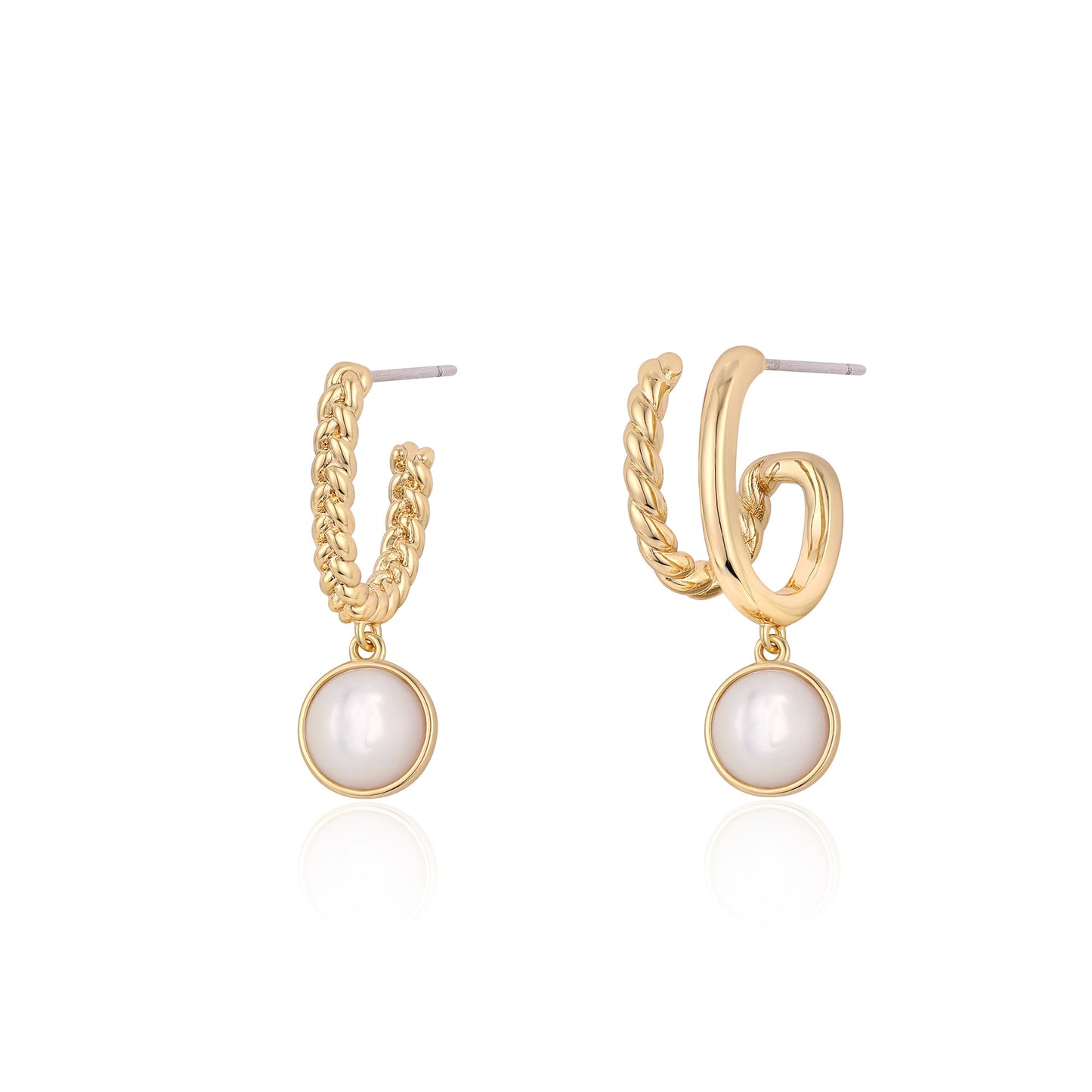 French designer Twilight Wheat series luxury earrings