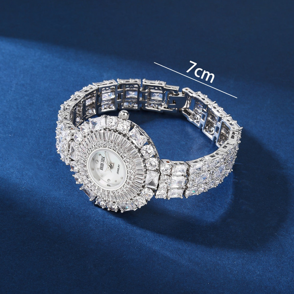 BrideTalk Full of diamonds, light luxury and sparkling temperament watch