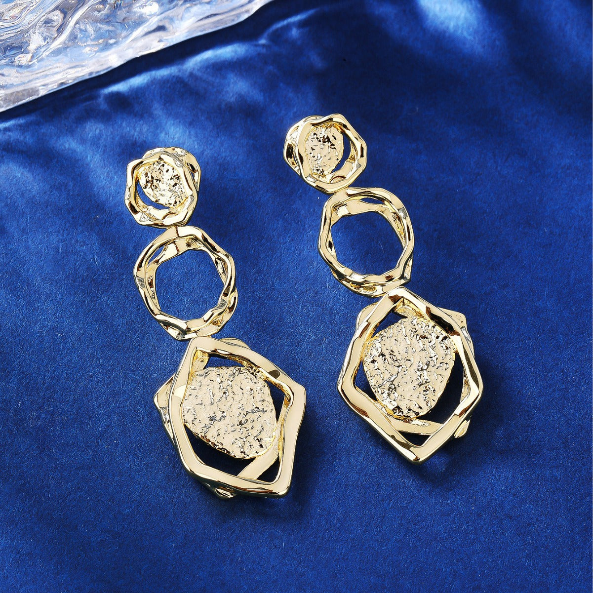 BrideTalk Geometric simple INS niche design elegant earrings