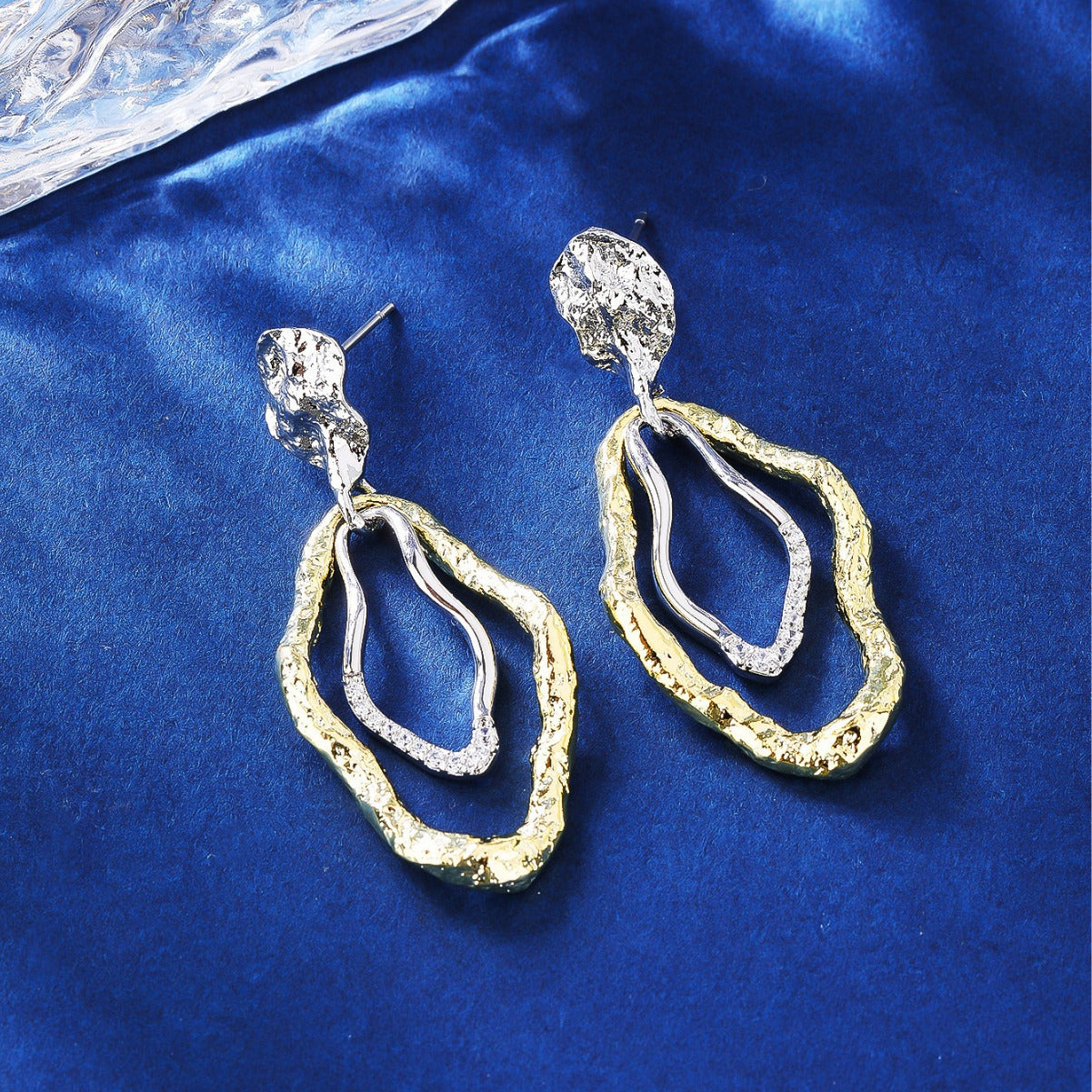 BrideTalk Design genius geometric irregular shape earrings